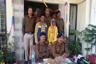 Two accused of hunting wild animal from Seoni are arrested by Lakhnadoun Police