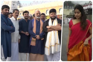 many film personalities visited tirumala srivaaru