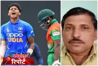 क्रिकेटर आकाश सिंह, cricketer akash singh