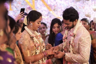 HD Kumaraswamy's Son Nikhil Engaged To Congress Leader's Grand-Niece