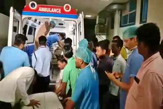 Injured soldiers treated Hospital in Raipur