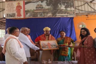 Suresh Angady and family members visited Channakeshwara temple in Uluviya