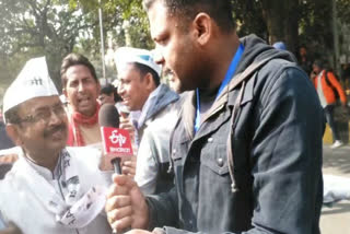 Kejriwal's lookalike campaigned for AAP