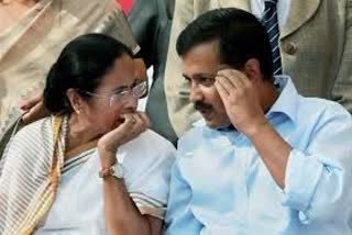 mamata congratulate kejriwal