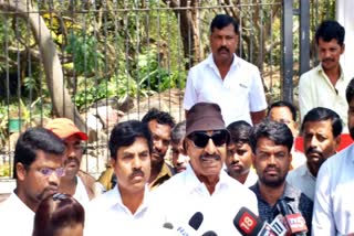 Vatal Nagaraj demands to CM visit Chamarajanagar