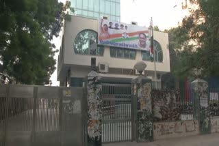 Delhi Congress headquarters were a desolate look as the party faces