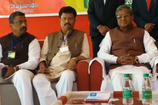 Congress targets with JVM joining BJP in ranchi