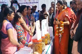 Training given to Anganwadi workers in front of Minister Imrati Devi