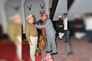 ramdev got President's Police Medal at Raj Bhavan