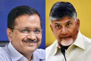 chandra babu wishes to kejriwal