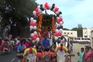 role model traditional marriage with traditional food in salem