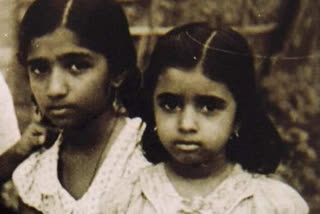 Big B childhood pic of Lata and Asha