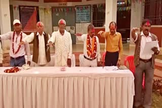 Public representatives take oath for village government