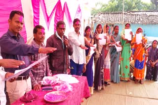 336 sarpanches and more than 3000 panches took oath in Gariaband district