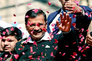 delhi election result AAP Chief Arvind kejriwal will take oath on 16 February