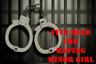 Maha: Minor girl raped by 10 persons, five held