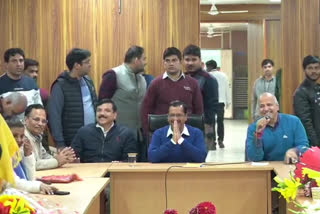 AAP MLAs choose Kejriwal as leader of legislature party