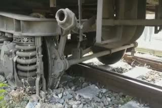 Guwahati Express train, cantt railway station Pathankot