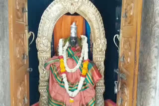 The temple annual celebration of the temple at bodhan nizamabad