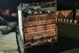 Scrap load vehicle recovered, crime in Dhanbad, Baghmara  Police, स्क्रैप लोड वाहन बरामद, बाघमारा पुलिस, धनबाद में अपराध