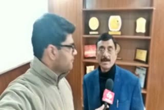 ETV bharat interview with Sanjay Seth in new delhi