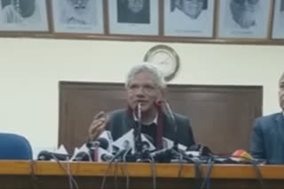 CPIM  Kashmir  Sitaram Yechuri  Modi2.0  Yechuri slams foreign delegation visit to Kashmir  സീതാറാം യെച്ചൂരി  വിദേശ പ്രതിനിധികള്‍ കശ്മീരില്‍  കശ്മീരിൽ യെച്ചൂരി  മോദിക്കെതിരെ യെച്ചൂരി  കശ്മീർ വിഷയത്തിൽ യെച്ചൂരി  യെച്ചൂരിയുടെ വിമർശനം