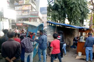 Municipal corporation took action against encroachment in Ranchi