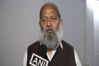 Haryana Home Minister Anil Vij