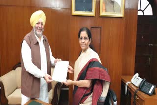 Jasbir singh dimpa met nirmala sitharaman, discuss about Punjab situation