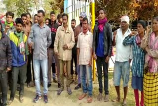 Tinsukia khatangpani tea garden worker protest