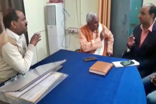 BJP MLA threatens SDM, caught on cam