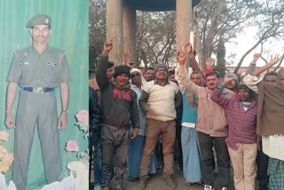 Villagers demanding to construct incomplete Martyr's memorial in chatra