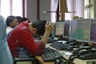 Sensex, Nifty open lower