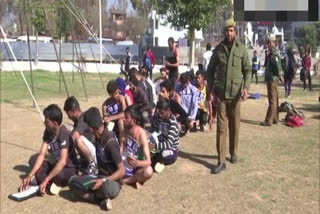 J&K youth participate in special recruitment drive for border police