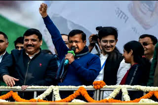 Arvind Kejriwal oath ceremony