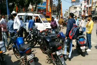 raipur traffic special campaign for smart traffic system in raip