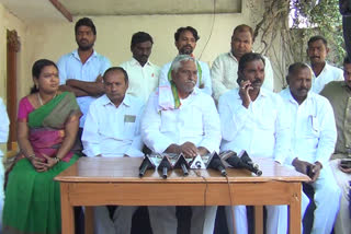 jeevan reddy press meet in jagityala