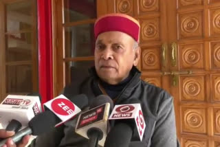 former cm Prem Kumar Dhumal on congress, पूर्व मुख्यमंत्री धूमल कांग्रेस पर बोले