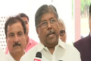 chandrakant patil reappointed as maharashtra bjp chief