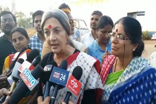 BJP implemented  British Policy: Brinda Karat Barred