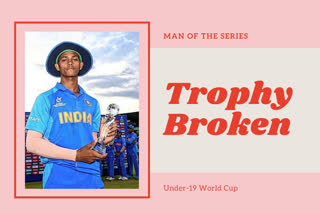 Yashasvi Jaiswal, U-19 World Cup,  trophy,  Bangladesh