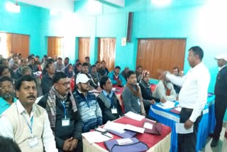 Training given to teachers in Pakur