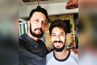 vasuki meets kicha sudeep