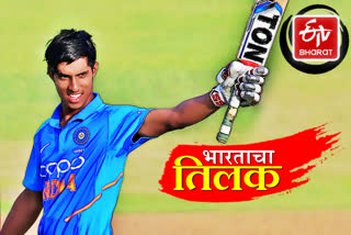 india u19 opener tilak varma exclusive interview with etv bharat