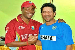 sachin Tendulkar versus Brian Lara in Road Safety World Series opener in Mumbai