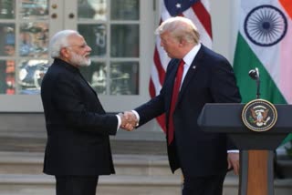 PM Modi with Donald Trump