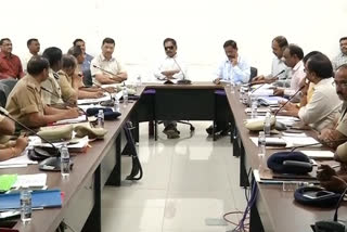 minister narayana swamy meeting at Vijayawada on wine