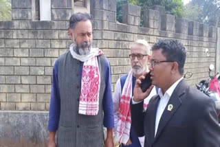 Yogendra Yadav meet Akhil Gogoi in Guwahati