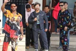 bollywood stars reached guwahati airport