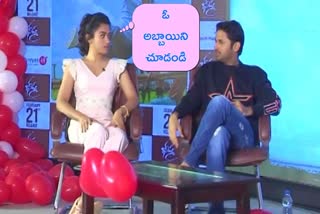 bheeshma cast rashmika, nithin special chit chat